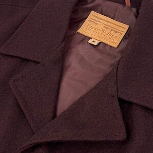 Powder River Panhandle Men's Wool Montana Western Cowboy Vest Maroon Medium